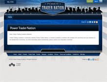 Tablet Screenshot of community.tradingacademy.com